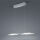 Helestra LED Glas  - Pendelleuchte Sally mattnickel - chrom