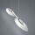 Helestra LED Glas  - Pendelleuchte Sally mattnickel - chrom