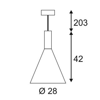 Alu Pendelleuchte Phelia L