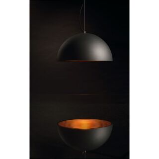 Pendelleuchte Forchini M PD 1 - schwarz/gold