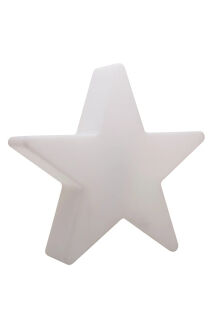 8 Seasons Design Dekoleuchte Shining Star LED RGB 60 cm weiß