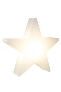 8 Seasons Design Dekoleuchte Shining Star 100 cm  weiß