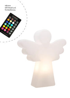 8 Seasons Design Dekoleuchte Shining Angel LED RGB 40 cm...