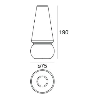 Linealight stylische Outdoor Leuchte Marge E27