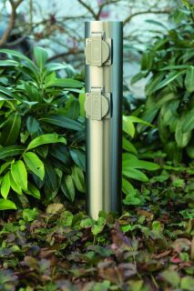 Energieverteiler Edelstahl 4-fach Tokio