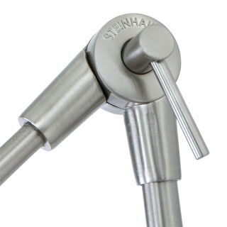 Steinhauer Prestige Chic Gelenkwandleuchte stahl - grau