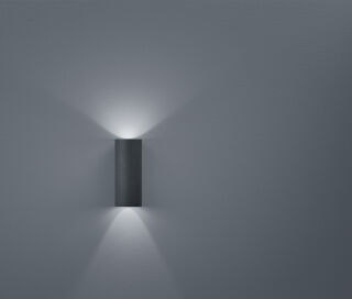 smarte LED Wandleuchte Swift graphit