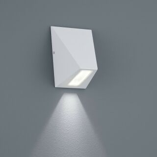 LED Effekt - Wandleuchte Trim weiß