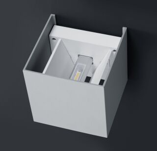 einstellbare LED Effekt - Wandleuchte Siri L weiß