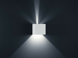 einstellbare LED Effekt - Wandleuchte Siri L weiß