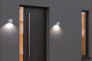 einstellbare LED Effekt - Wandleuchte Siri 44 R weiß