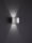 einstellbare LED Effekt - Wandleuchte Siri 44 R silbergrau
