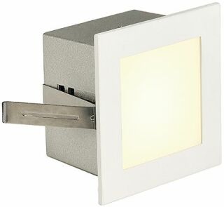 FRAME BASIC LED Einbauleuchte, eckig, mattweiß, warmweiße LED