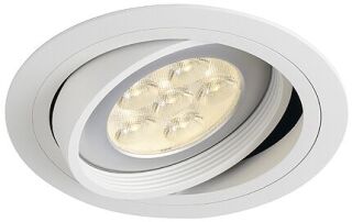 New Tria, ES111 Downlight, rund, matt weiß