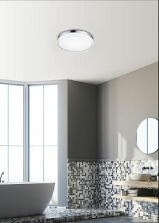 elegante LED Badezimmerdeckenleuchte Tana von Helestra
