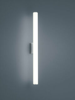 elegante LED Wand/Deckenleuchte Loom 600 chrom von Helestra