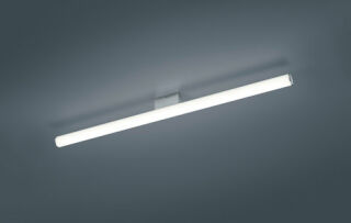 elegante LED Wand/Deckenleuchte Loom 900 chrom von Helestra
