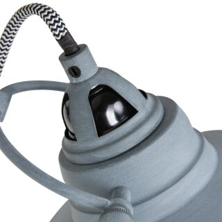 Mexlite Retrowandleuchte Nové grau