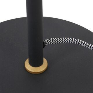 Mexlite Retrotischleuchte Nové schwarz