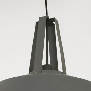 Mexlite Retropendelleuchte Luna grau