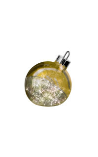 Sompex Ornament 20 gold Weihnachtskugel Dekoleuchte