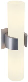 DENA II Wandleuchte, E14, alu brushed