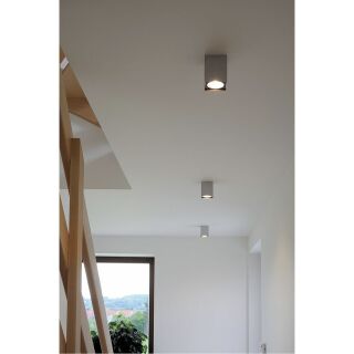 Altra Dice Deckenleuchte, CL-1, silbergrau/schwarz