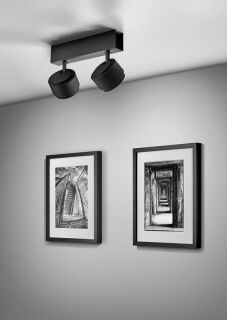 Helestra Pont LED Deckenleuchte mattweiß