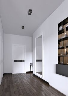 Helestra Cas LED Deckenleuchte mattschwarz