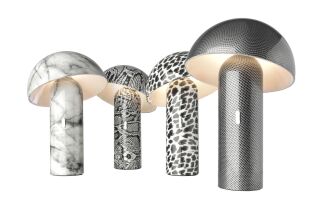 Sompex Akkutischleuchte Svamp Carbon