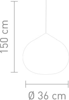 Sompex Rauchglaspendelleuchte Drop smoke