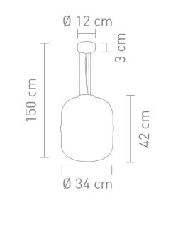 Pendelleuchte Baloni von Sompex