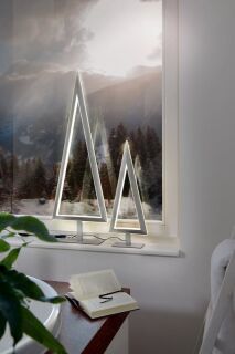 Villeroy & Boch Tischleuchte Wien LED silber 53 cm