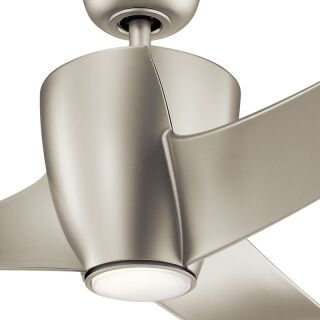 Design Deckenventilator Phree 142 cm LED dimmbar Nickel