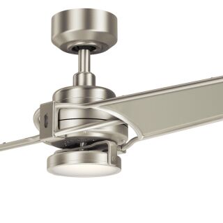 Design Deckenventilator Xety 142 cm LED dimmbar Nickel