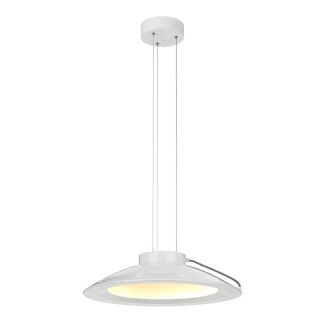 dimmbare LED Pendelleuchte xl Europa weiß