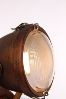 Steinhauer Wandleuchte Mexlite Paco braun