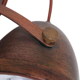 Steinhauer Wandleuchte Mexlite Paco braun