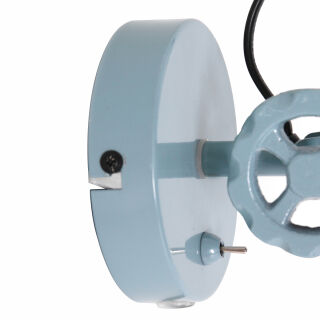 Steinhauer Wandleuchte Dolphin grün-blau