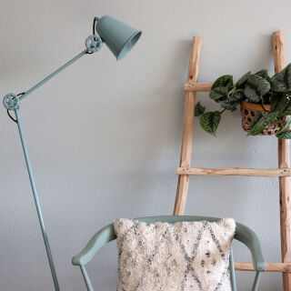 Steinhauer Stehleuchte Dolphin grün-blau