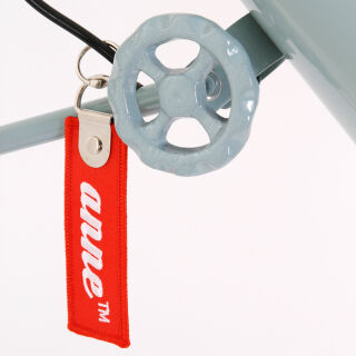 Steinhauer Stehleuchte Dolphin grün-blau