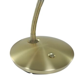 Steinhauer Tischleuchte Zenith LED messing