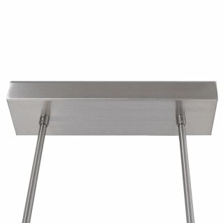 Steinhauer Pendelleuchte Zelena LED Stahl