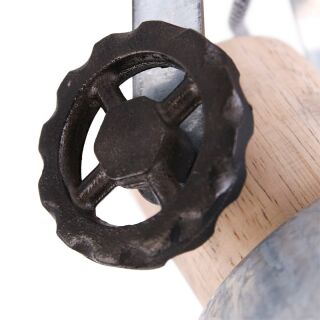 Steinhauer 3-fach Deckenspot Mexlite Gearwood nickel Holz