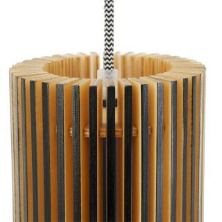 Steinhauer Design Holz Pendelleuchte Smukt