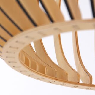 Steinhauer Design Holz Pendelleuchte Smukt