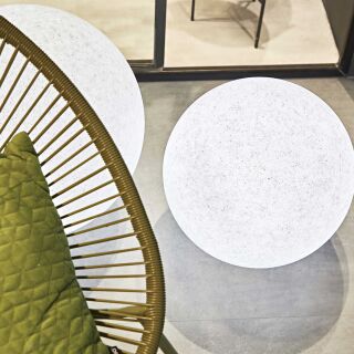 Ideal Lux Outdoorkugel Doris PT1 D48 granit