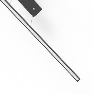 Steinhauer Pendelleuchte Light Stripe LED schwarz