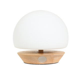 Steinhauer Design Tischleuchte Ancilla Buche