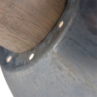 Steinhauer 2-fach Deckenspot Mexlite Gearwood nickel Holz